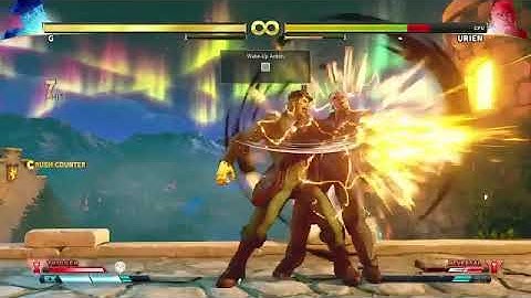 G combos and setup street fighter v arcade edition