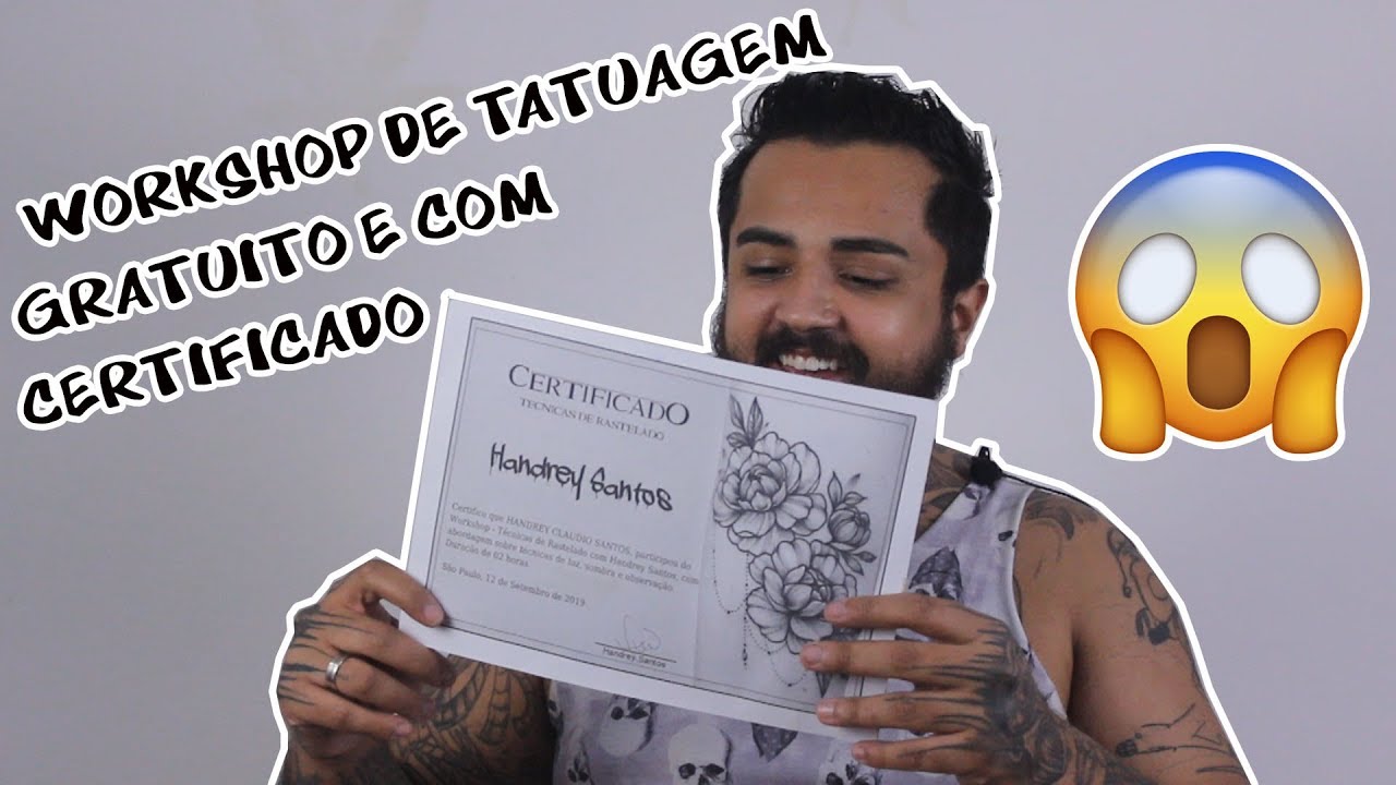 curso de tatuador gratis sepe