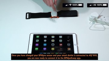 Connecting the BPMpro Sensor to the BPMpathway App | BPMpathway | B. Braun