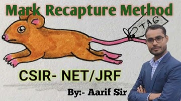 #Crest, | Mark Recapture Method Ecology CSIR- NET life science