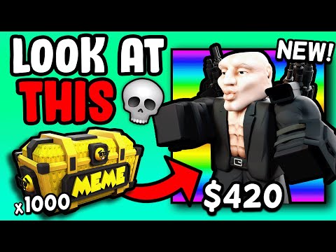 OPENING *1000* MEME CRATES for NEW MEME TITANS!! (HUGE UPDATE)