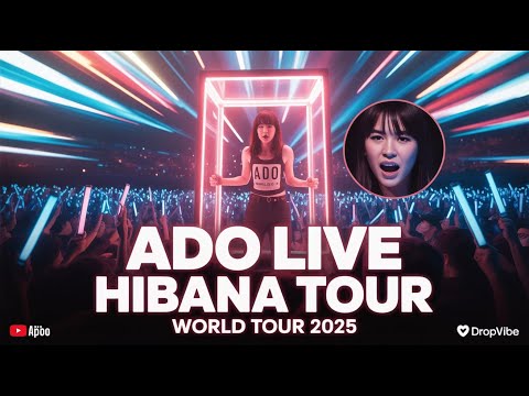 ミュージシャン Ado WORLD TOUR 2025 Hibana Ado Returns for Second World Tour, “Hibana,” in 2025 Powered