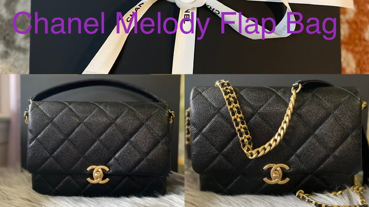 Chanel 22P Small Melody Flap Bag JZ739 RM25990