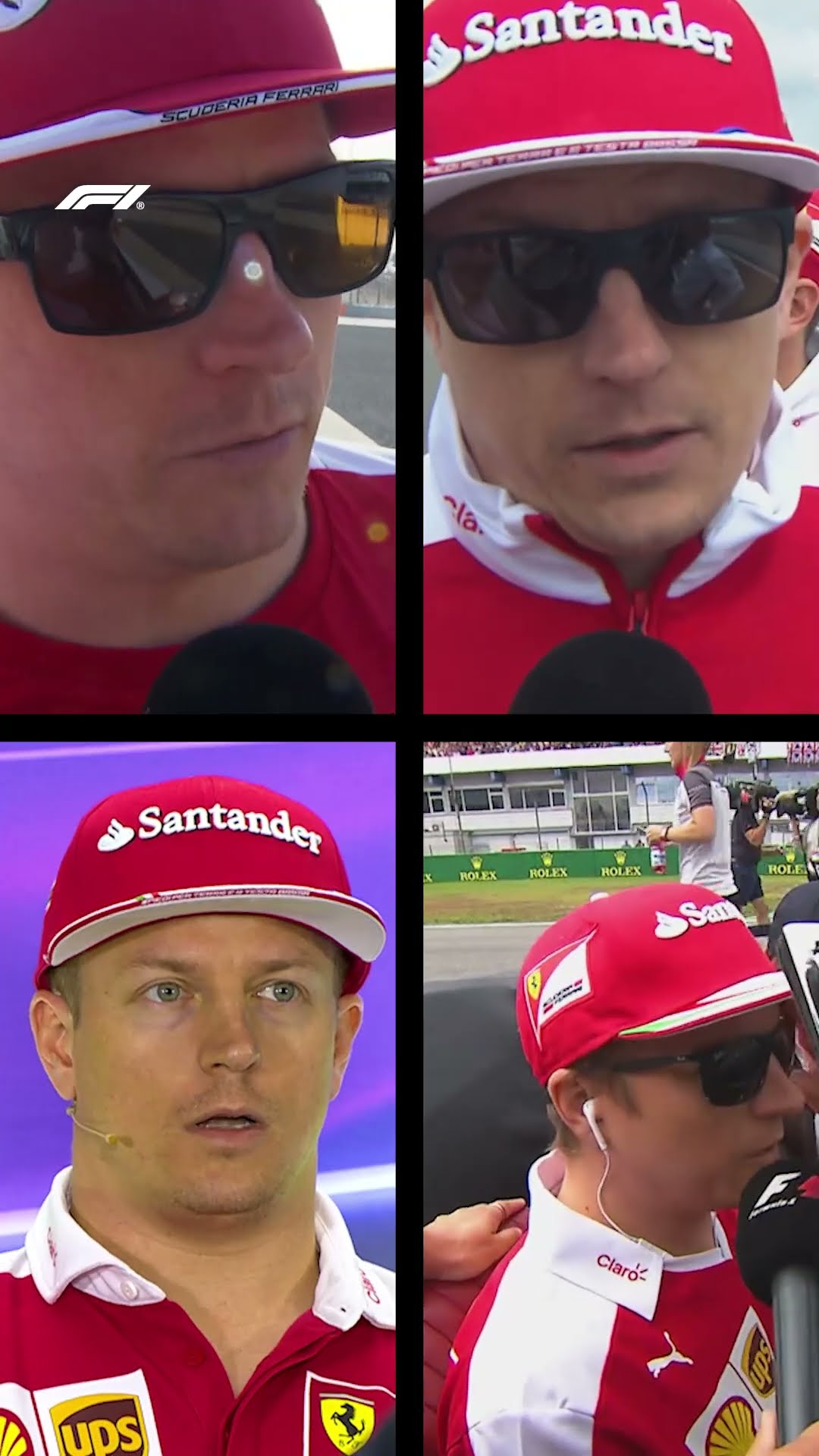 The Many Noises Of An F1 Driver ?