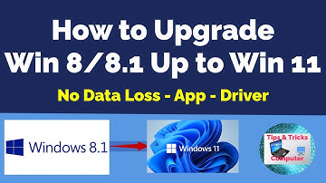 How to upgrade windows 8/8.1 to windows 11 for free without losing Data - Software - Applications