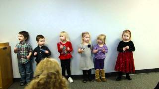 Macie's Christmas Program 2011