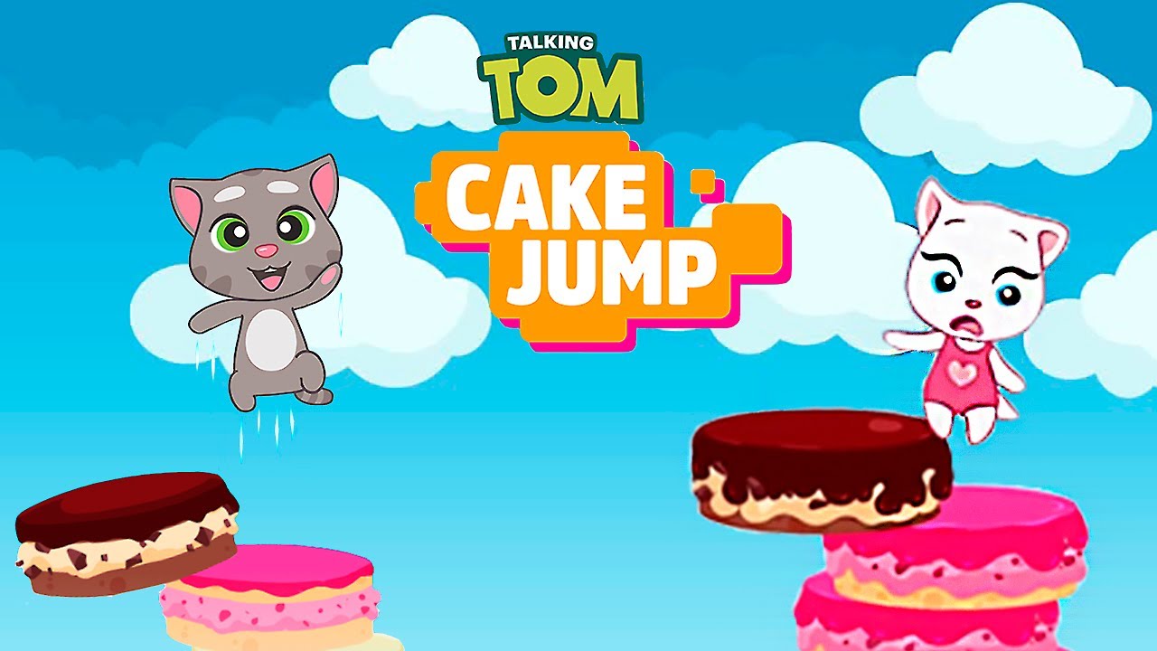 Tom jump. Том вкусная башня. Говорящий том вкусная башня. Talking Tom Cake. Сладкая башня Тома.