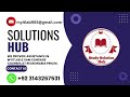 Excel 2019 || Ch9 Independent Project 9-5 || #solutionshub