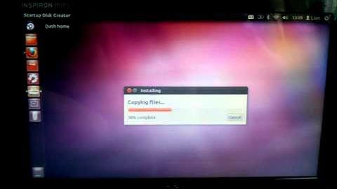 Ubuntu ISO to USB with startup disk creator