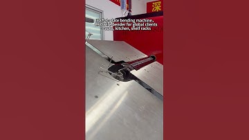 3D flat-plate bending machine,CNC wire bender for global clients—auto, kitchen, shelf racks #bending