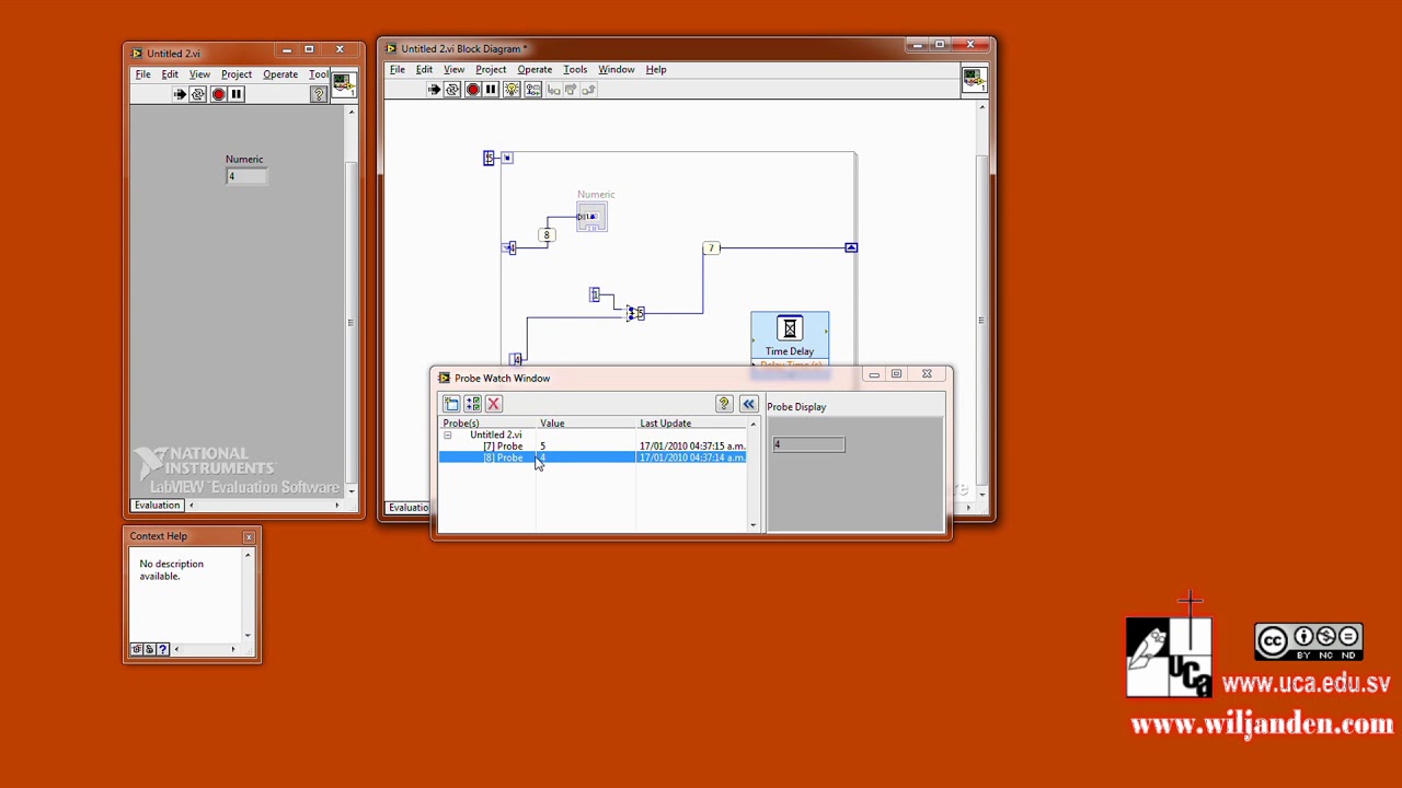 Labview For Loop Segunda parte - YouTube