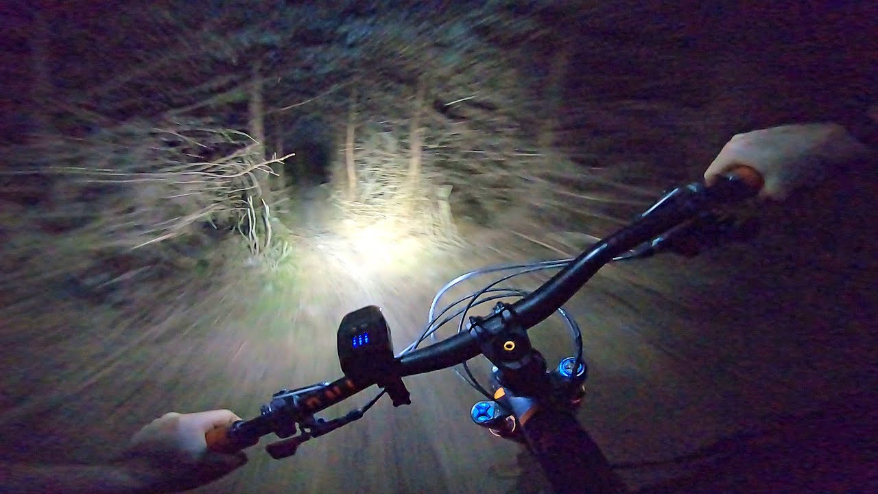 Slipping into Darkness 2 MTB Night Ride YouTube