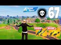 67 elimination solo vs squads zero build gameplay wins fortnite chapter 5