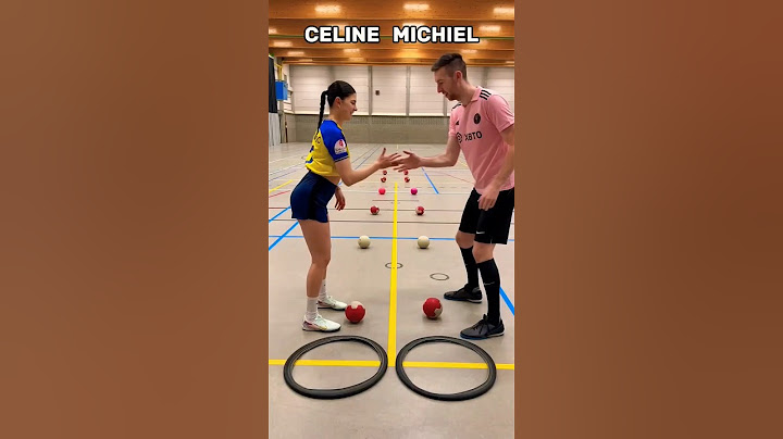 Celine dept vs Michiel Callebaut 6-Ball Sprint Challenge.. #football