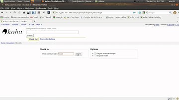 Circulation: return a book