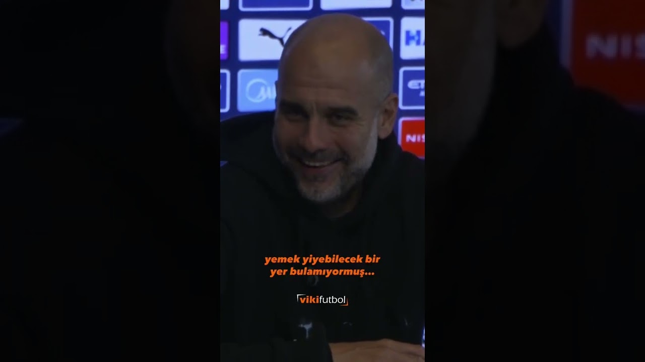 İlkay Gündoğan’ın eşiyle alakalı soruya Pep Guardiola’nın espirili yanıtı. 🤣