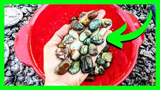 Rock Tumbling for Beginners: Stage 3 Results After Borax Cleaning