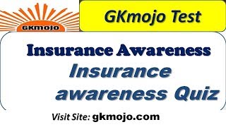 Insurance awareness Test for LIC AAO | insurance awareness MCQs