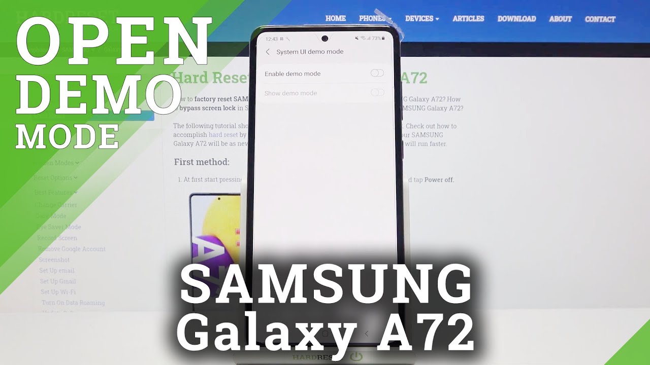 activate-and-use-demo-mode-samsung-galaxy-a72-youtube