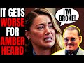 Amber Heard Is DESPERATE And Broke, Her Lawyer EMBARRASSED By Media After Losing To Johnny Depp!