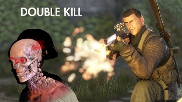 Sniper Elite 4 - Double Headshot  ||  Dual kills  ||  Triple Kills  ||  Multi-kills  ||  Double Kill