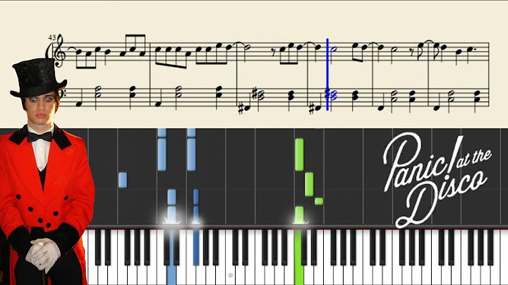 I Write Sins Not Tragedies Piano version - Piano performance video thumbnail