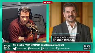 Cristian Ritondo - Ex Ministro de Seguridad de la Provincia de Bs As | No Dejes Para Mañana