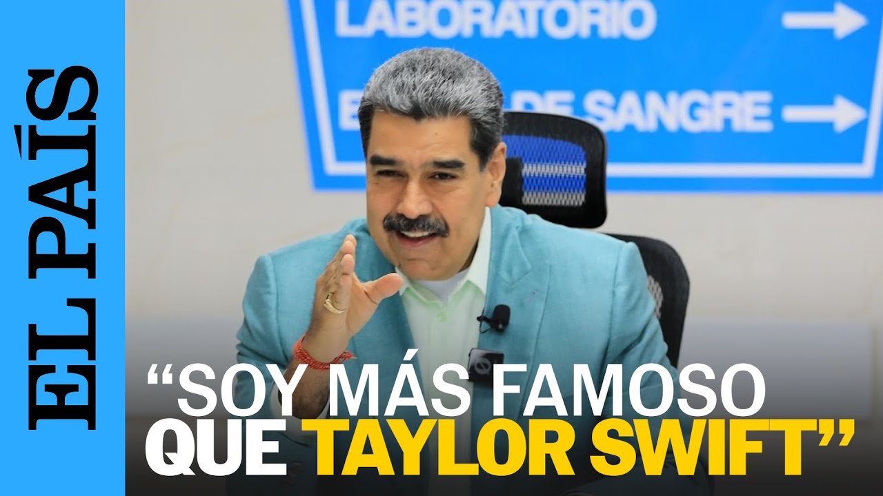 NICOLÁS MADURO: "Soy más famoso que TAYLOR SWIFT" | EL PAÍS
