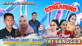 LIVE TRISANGGA CAMPURSARI DI RUMAH BPK.MINGAN SOPIR / IBU.ANIK SUMBERBENING - DONGKO -T.GALEK