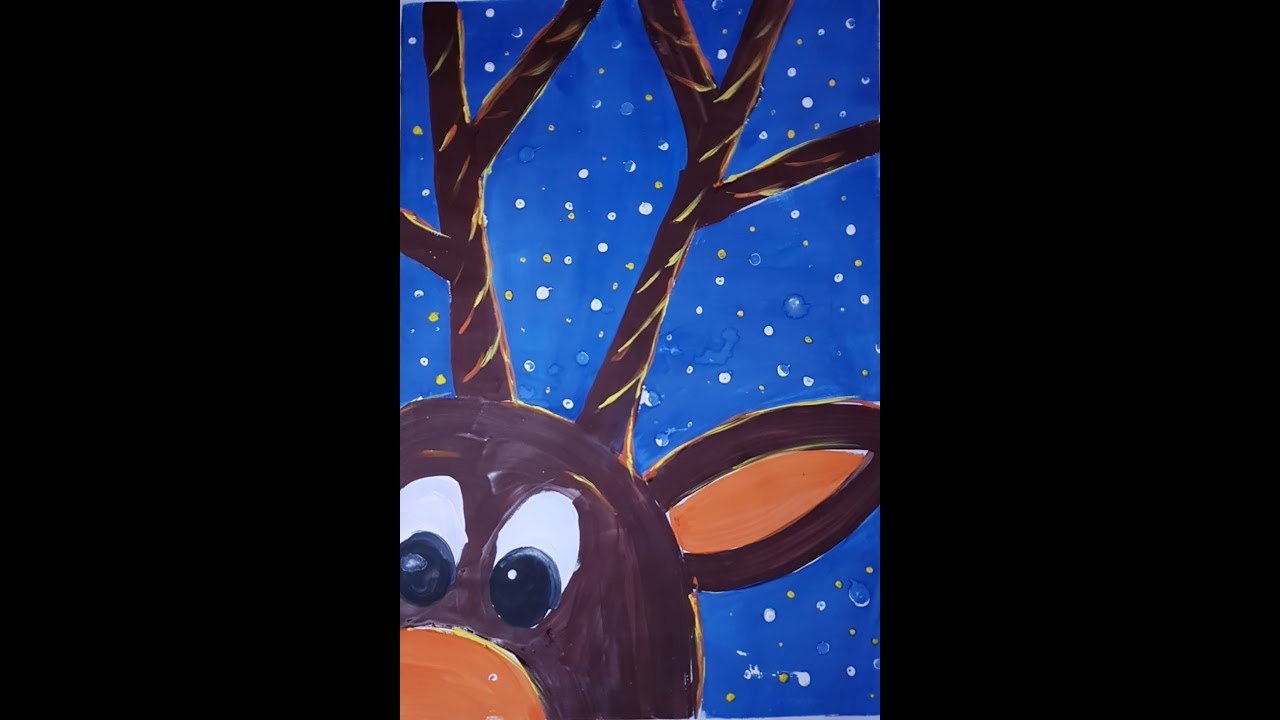 украшение группы в детском саду в стиле серебряное копытце. нарисовать оленя на окне гуашью. патронус лось. новогодние рисунки на окнах гуашью. роспись окон к новому году.