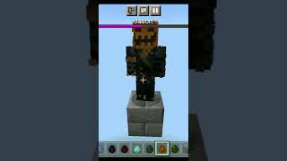Scare crow fall damage in Minecraft #herobrine #shorts #gaming #shorts #viralshorts #minecraft
