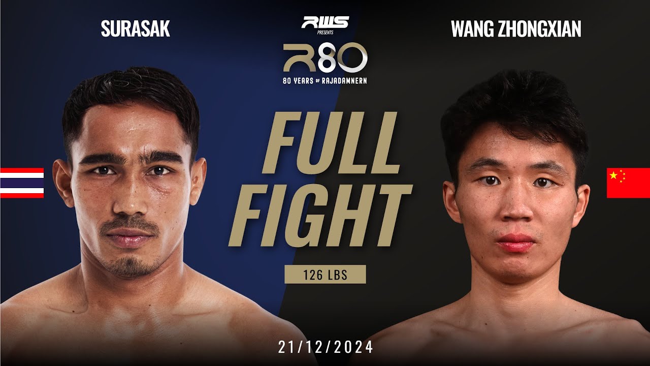 Surasak KruDamGym vs Wang Zhongxian