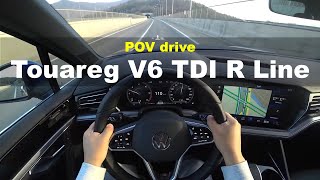 2023 Volkswagen Touareg V6 TDI R Line POV drive