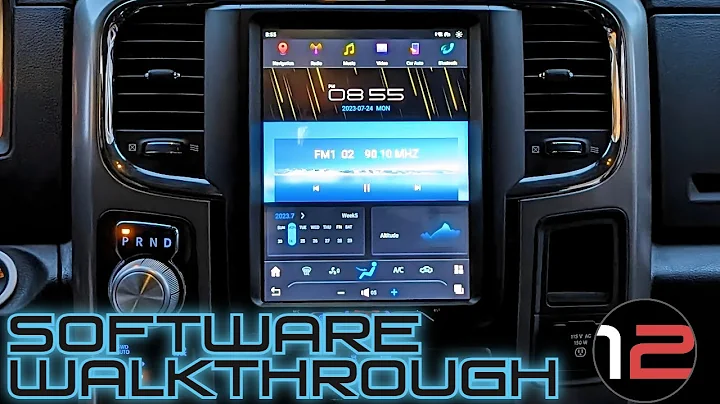 Workshop 12 Tesla Style Screen Dodge RAM || Software Walkthrough