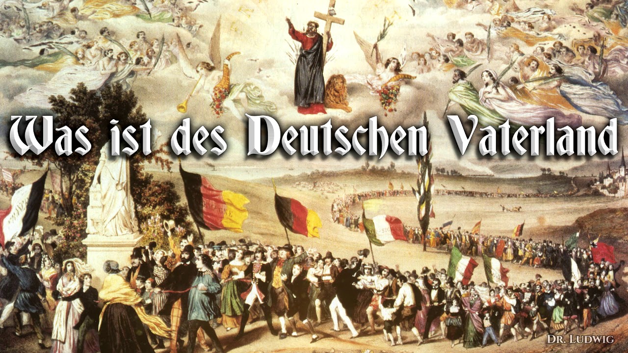 Was ist des deutschen vaterland patriotic german unification song