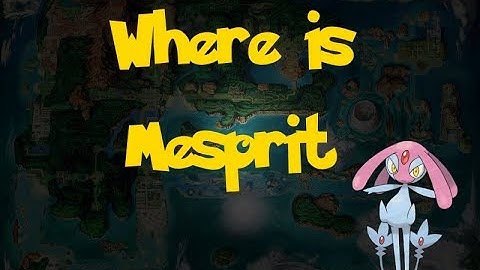 Where Is: Mesprit (Pokemon Alpha Sapphire/Omega Ruby)