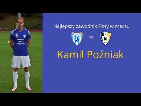 Najlepszym zawodnikiem meczu Flota vs Kluczevia został Kamil Poźniak