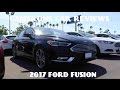 2017 ford fusion titanium 20 l turbo 4cylinder review  camerons car reviews