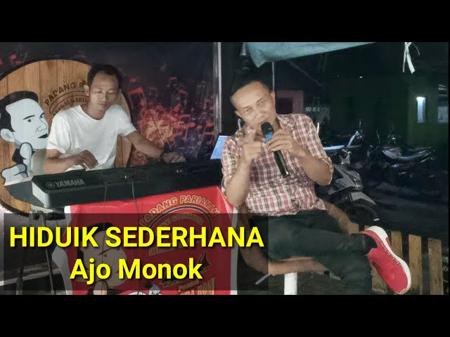 HIDUIK SEDERHANA Cover AJO MONOK class=