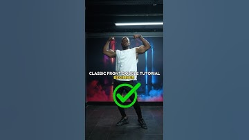 CLASSIC FRONT DOUBLE BICEP POSE FOR BEGINNERS🚨 #bodybuilding #classicphysique #beginners #posing