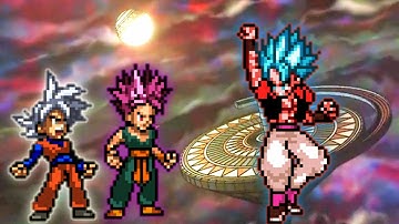 Trunks Ultra Ego & Goten MUI VS Gogeta OP(All Form) in Jump Force Mugen