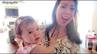 Scared Baby!! - July 02, 2013 - itsJudysLife Vlog