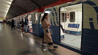 Moscow Metro Station Cherkizovskaya - Vostochny Railway Terminal
