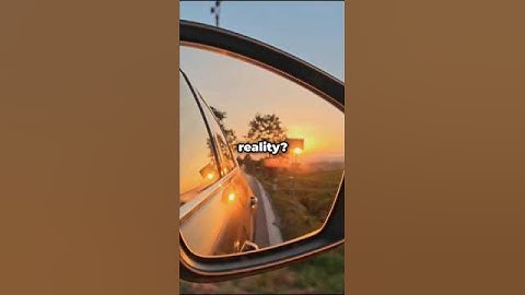 Your Car Mirrors Are Lying to You! 🚗👀 #CarTech