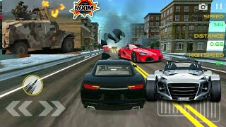 Death Racing 2020 Traffic Car Shooting Game | car blasting game  | screenshot 5