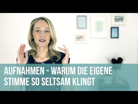 Video: Wie Man Sich Selbst Eine Stimme Gibt