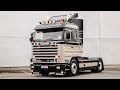 R  Leus &amp; Zn Scania 143 420 V8 Open Pipe sounds