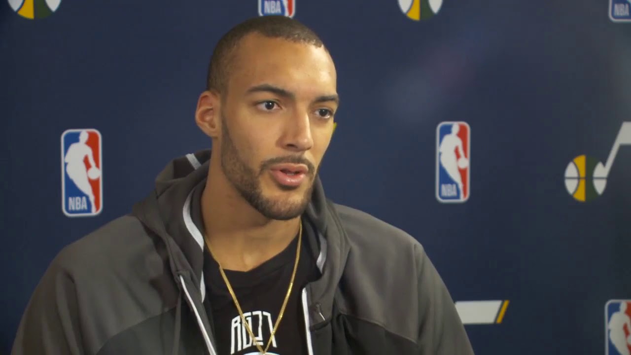 Rudy Gobert Utah Jazz Center Youtube 