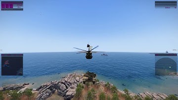 ArmA 3 NAK Invade and Annex GhostHawk Pilot Tank Insertion