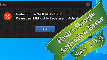 Hydra Dongle "Not Active" Error Solve With 2 Mint Only
